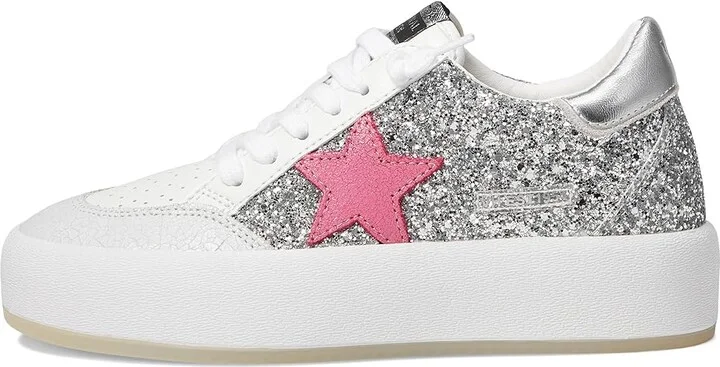 Vintage Havana Ream Women's Shoes White/Silver/Pink Pop : 6 M, Leather - Image 6