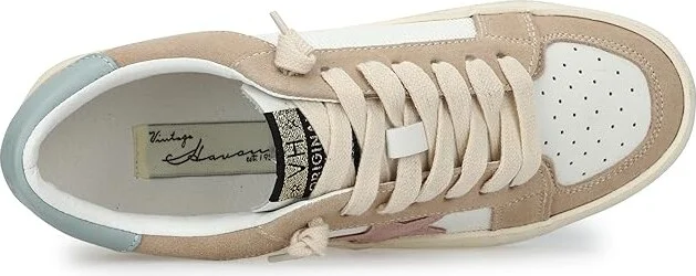 Vintage Havana Reflex Women's Shoes Taupe/Pink/Blue : 5.5 M, Leather/Synthetic - Image 2