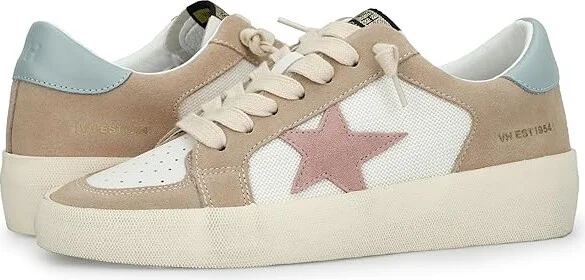 Vintage Havana Reflex Women's Shoes Taupe/Pink/Blue : 5.5 M, Leather/Synthetic