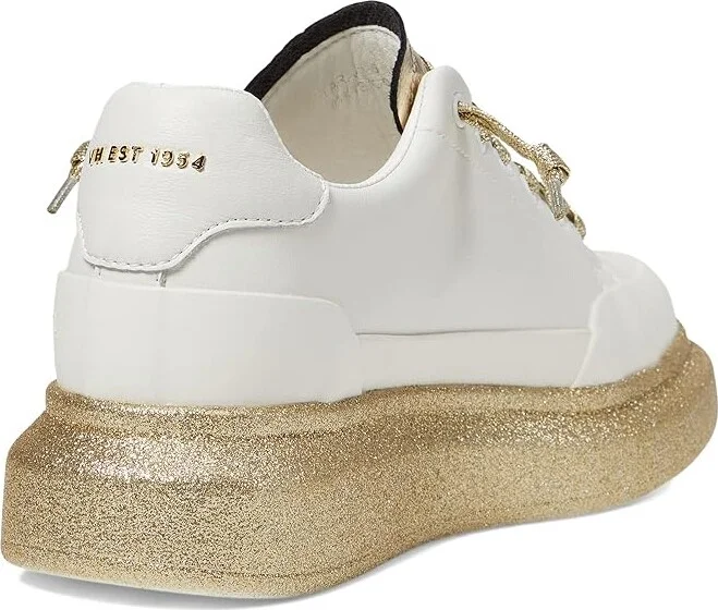 Vintage Havana Tara Women's Shoes White/Gold : 7 M, Leather - Image 4