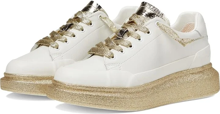 Vintage Havana Tara Women's Shoes White/Gold : 7 M, Leather
