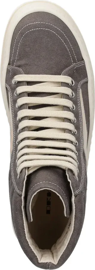 Vintage lace-up high-top sneakers - Image 3