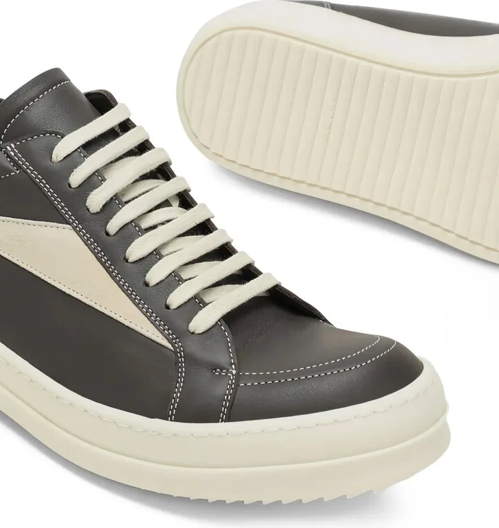 Vintage leather sneakers - Image 4