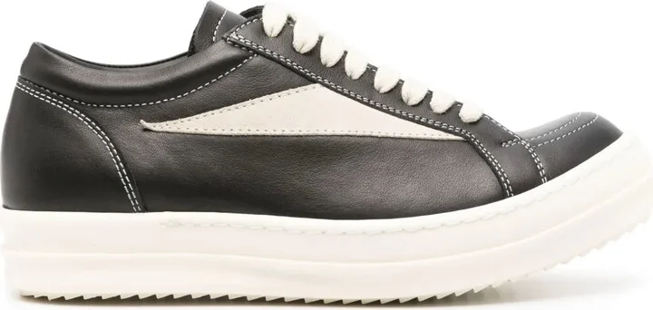 Vintage panelled sneakers