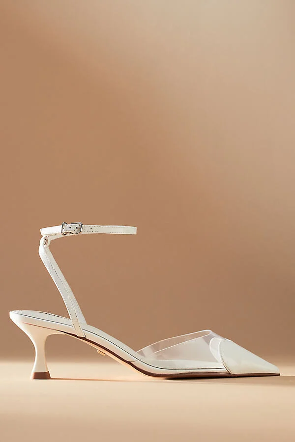 Vinyl Heart Kitten Heels - Image 3