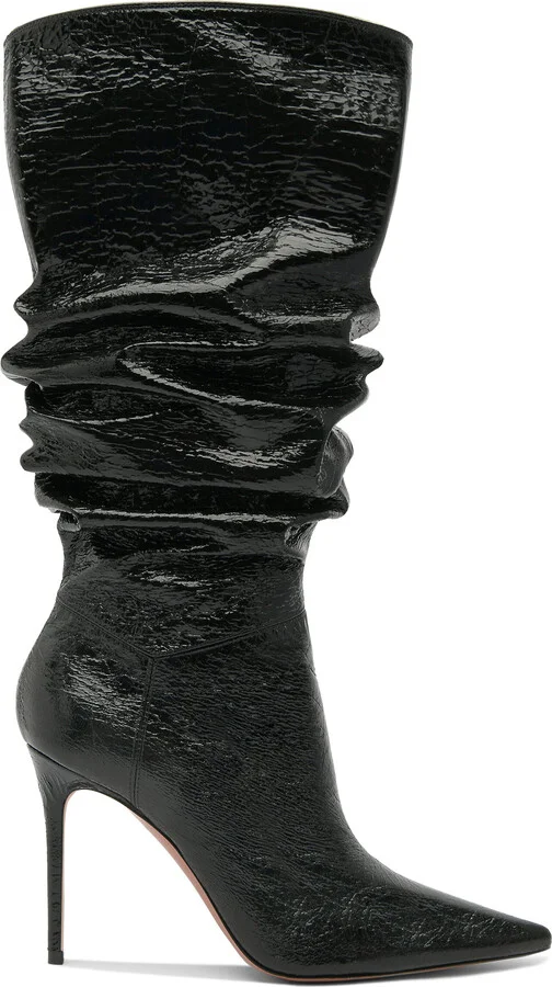 Vinyl Knee BootsMuaddi