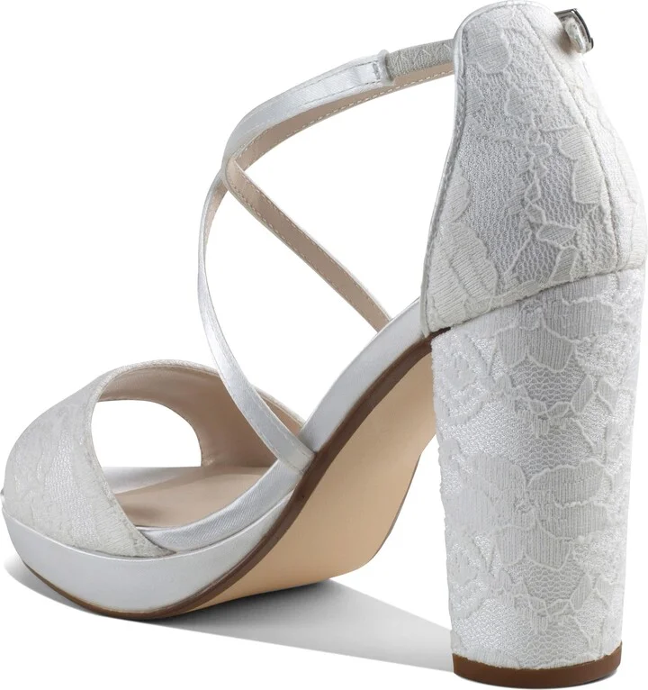 Violet Ankle Strap Platform Sandal - Image 2