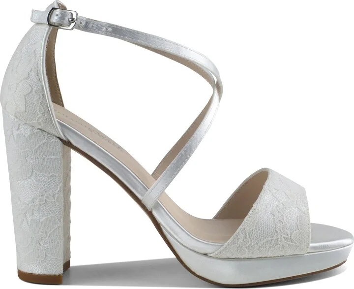 Violet Ankle Strap Platform Sandal - Image 3