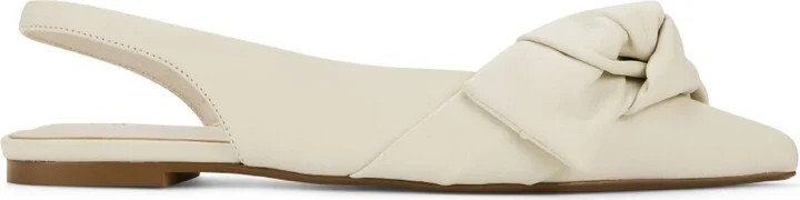 Violet Half d'Orsay Pointed Toe Slingback Flat - Image 7