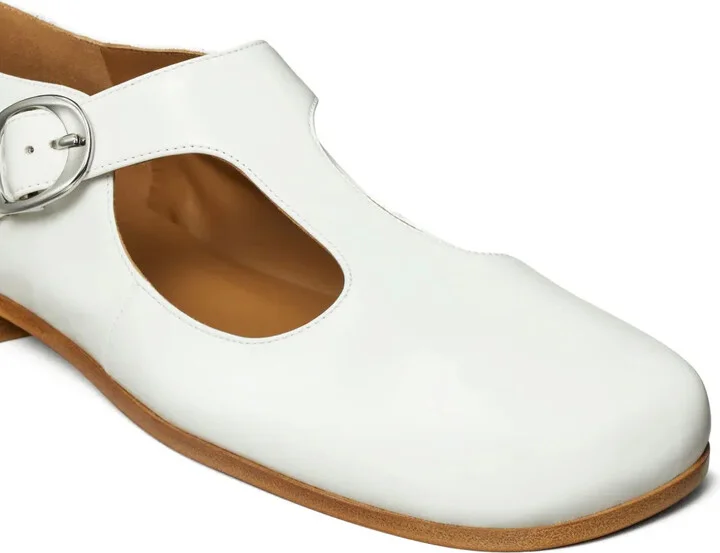 Violet T-Strap ballerina shoes - Image 3