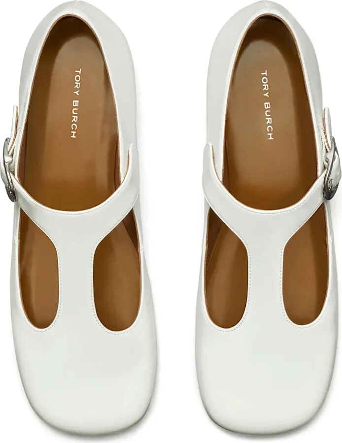 Violet T-Strap ballerina shoes - Image 4