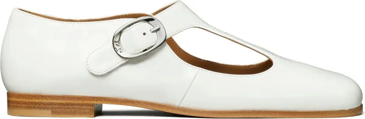 Violet T-Strap ballerina shoes