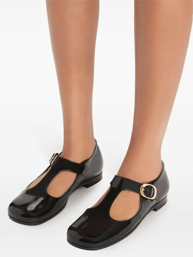 Violet T Strap loafers - Image 5