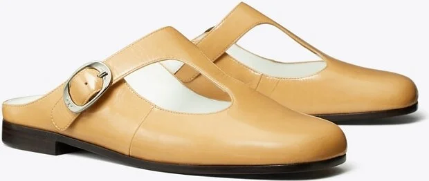 Violet T-Strap Mule