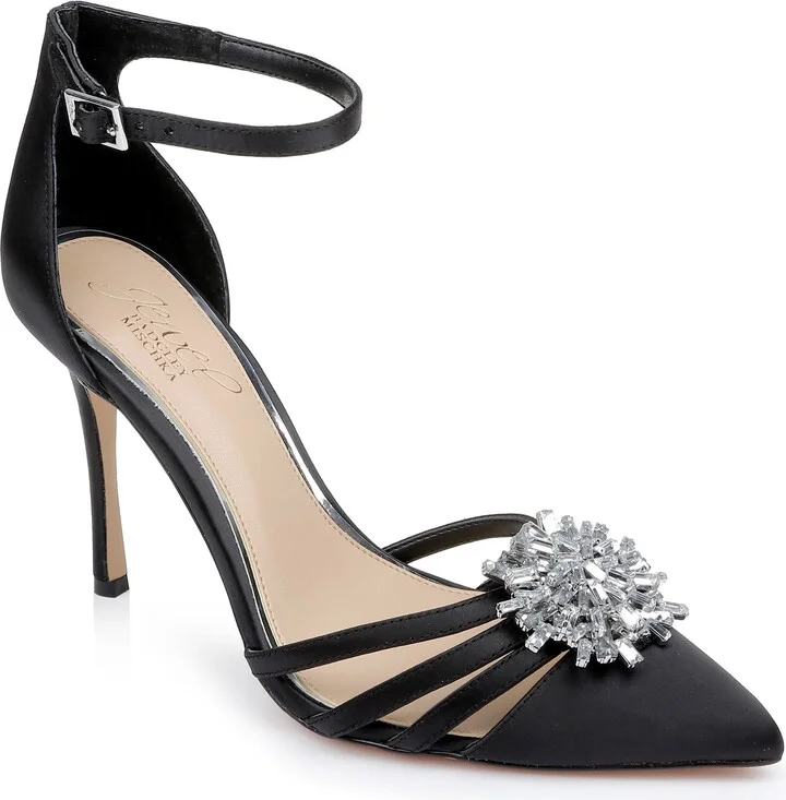Violette Ankle Strap Pointed Toe Pump