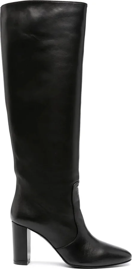Viona 90mm almond-toe boots