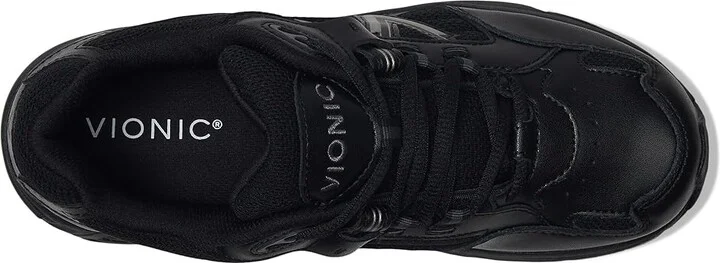 VIONIC 23Walk 2.0 Oxfords Women's Shoes Black Char Leather Mesh : 13 M - Image 2