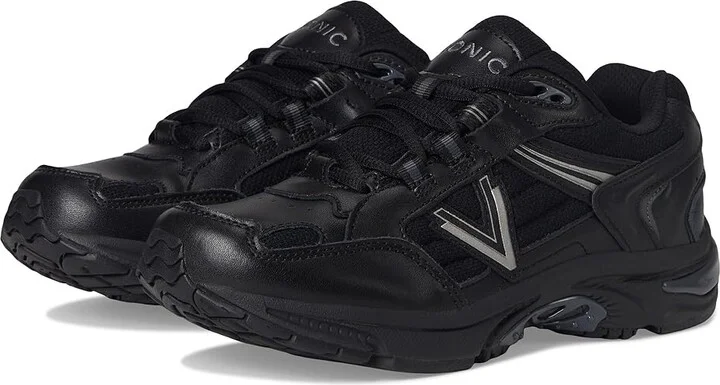 VIONIC 23Walk 2.0 Oxfords Women's Shoes Black Char Leather Mesh : 13 M