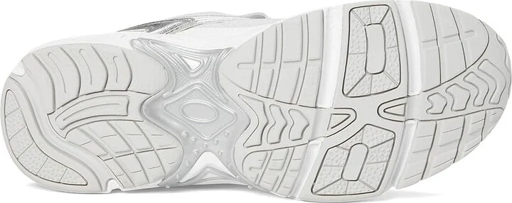 VIONIC 23Walk 2.0 Oxfords Women's Shoes White & Silver Leather : 6.5 W - Image 3