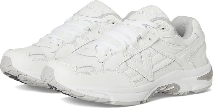VIONIC 23Walk 2.0 Oxfords Women's Shoes White Vapor Leather Mesh : 5 W