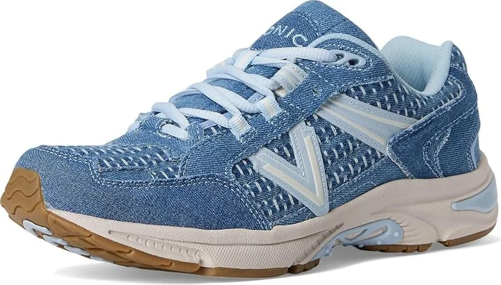 VIONIC 23Walk 2.0 Women's Snow Shoes Light Blue Denim : 5 W, Leather/Suede - Image 5