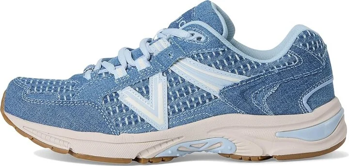 VIONIC 23Walk 2.0 Women's Snow Shoes Light Blue Denim : 5 W, Leather/Suede - Image 6