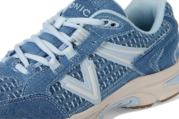 VIONIC 23Walk 2.0 Women's Snow Shoes Light Blue Denim : 5 W, Leather/Suede - Image 7