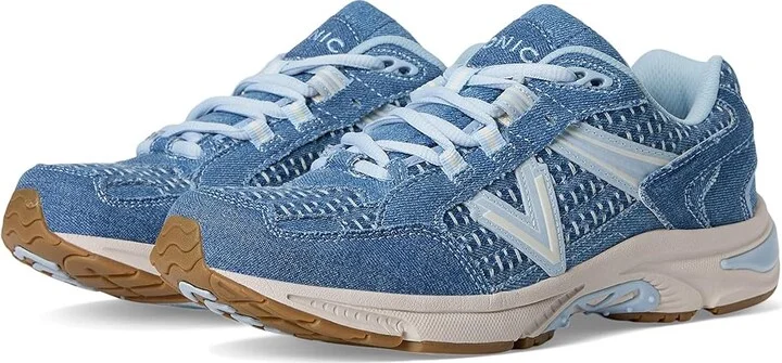 VIONIC 23Walk 2.0 Women's Snow Shoes Light Blue Denim : 5 W, Leather/Suede