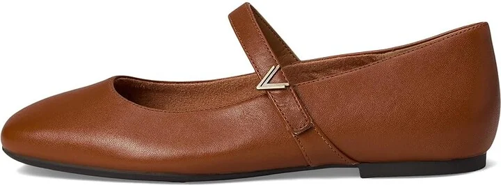 VIONIC Alameda Mary Janes Women's Shoes Tan Brown Leather : 8.5 W - Image 6
