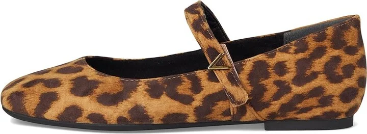 VIONIC Alameda Mary Janes Women's Shoes Tan Brown Suede : 6.5 W, Leather - Image 6