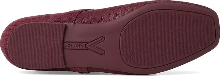 VIONIC Alameda Women's Shoes Cherry Jubilee : 9.5 W, Suede - Image 3