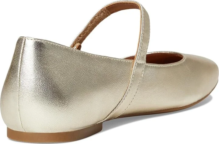 VIONIC Alameda Women's Shoes Gold Leather : 11 W, Suede - Image 4