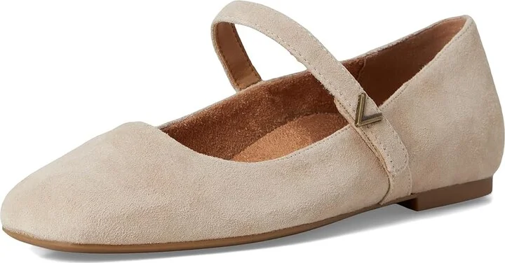 VIONIC Alameda Women's Shoes Lucid Beige : 8 W, Suede - Image 5