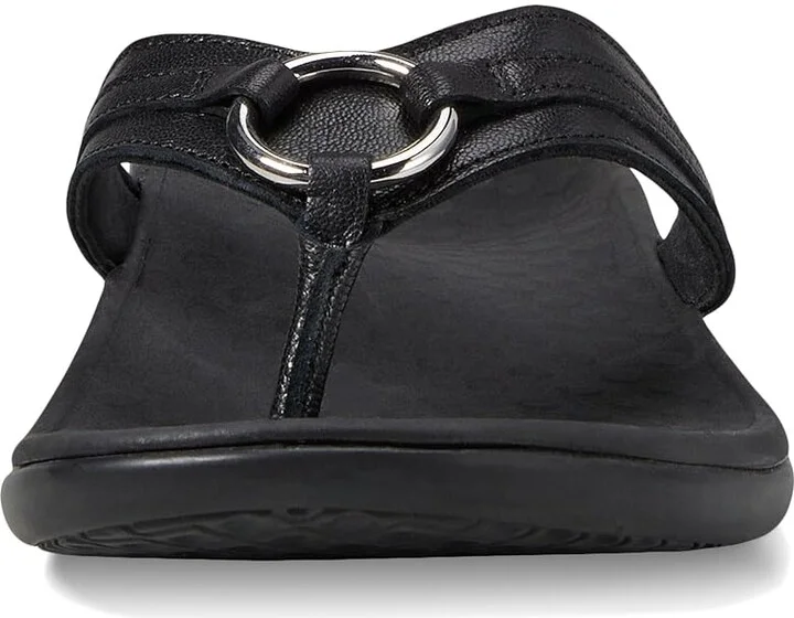 VIONIC Aloe Leather Women's Shoes Black : 5 M - Image 3