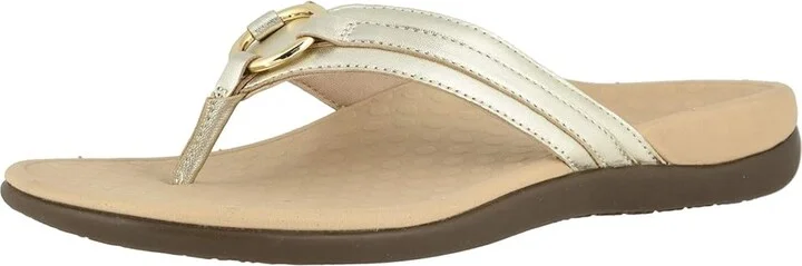 VIONIC Aloe Leather Women's Shoes Champagne : 10 M - Image 2