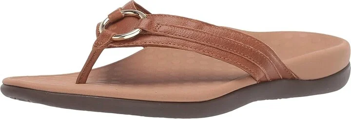 VIONIC Aloe Leather Women's Shoes Mocha : 5 M - Image 2