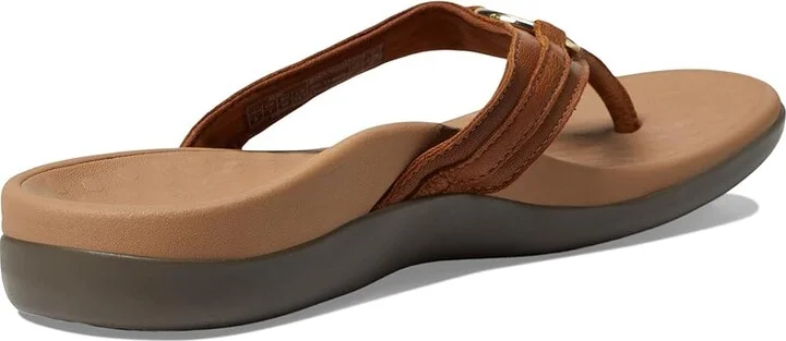 VIONIC Aloe Leather Women's Shoes Mocha : 5 M - Image 5