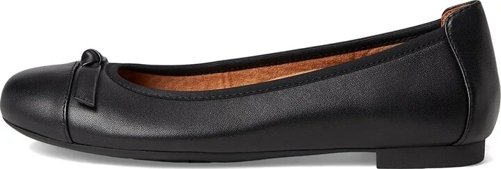 VIONIC Amorie Skimmers Women's Flat Shoes Black Leather : 7 N, Leather/Rubber - Image 6