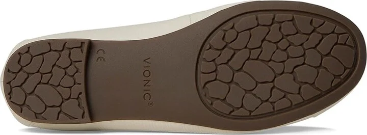 VIONIC Amorie Women's Shoes Cream : 9.5 W, Leather - Image 3