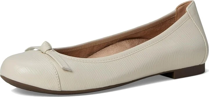 VIONIC Amorie Women's Shoes Cream : 9.5 W, Leather - Image 5