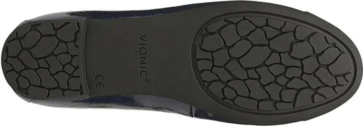 VIONIC Amorie Women's Shoes Navy Patent : 5 W, Patent Leather - Image 3