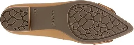 VIONIC Arielle Women's Shoes Camel Nappa : 6 M, Leather - Image 3