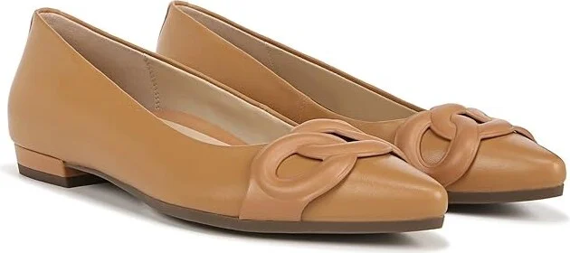 VIONIC Arielle Women's Shoes Camel Nappa : 6 M, Leather