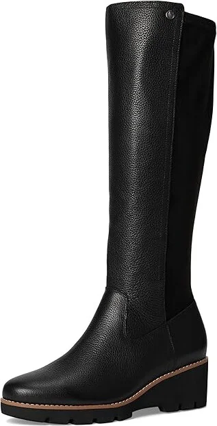 VIONIC Ashland High Shaft Boots Women's Boots Black Leather : 10 M - Image 5