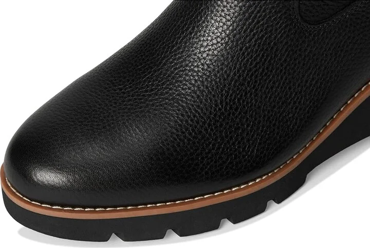VIONIC Ashland High Shaft Boots Women's Boots Black Wide Calf Leather : 8 M - Image 2