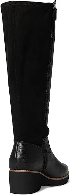 VIONIC Ashland High Shaft Boots Women's Boots Black Wide Calf Leather : 8 M - Image 4