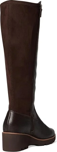 VIONIC Ashland High Shaft Boots Women's Boots Chocolate Wide Calf Leather : 9.5 W - Image 4