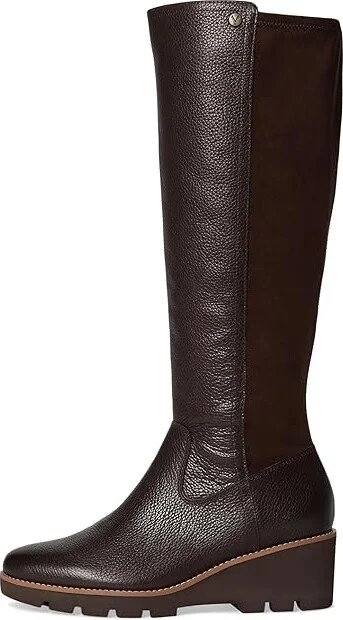 VIONIC Ashland High Shaft Boots Women's Boots Chocolate Wide Calf Leather : 9.5 W - Image 6
