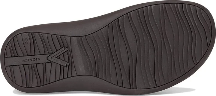 VIONIC Awaken Ankle Straps Women's Sandals Wheat Brown Leather : 7 W - Image 3
