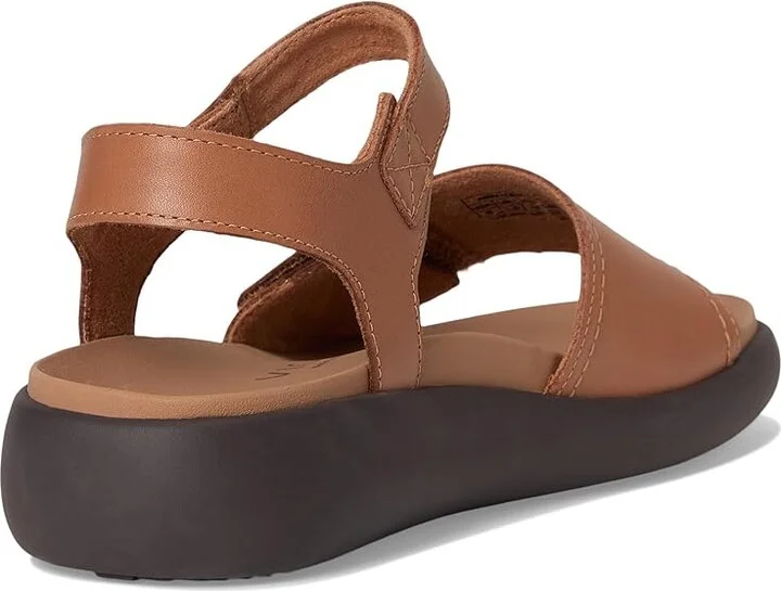 VIONIC Awaken Ankle Straps Women's Sandals Wheat Brown Leather : 7 W - Image 4
